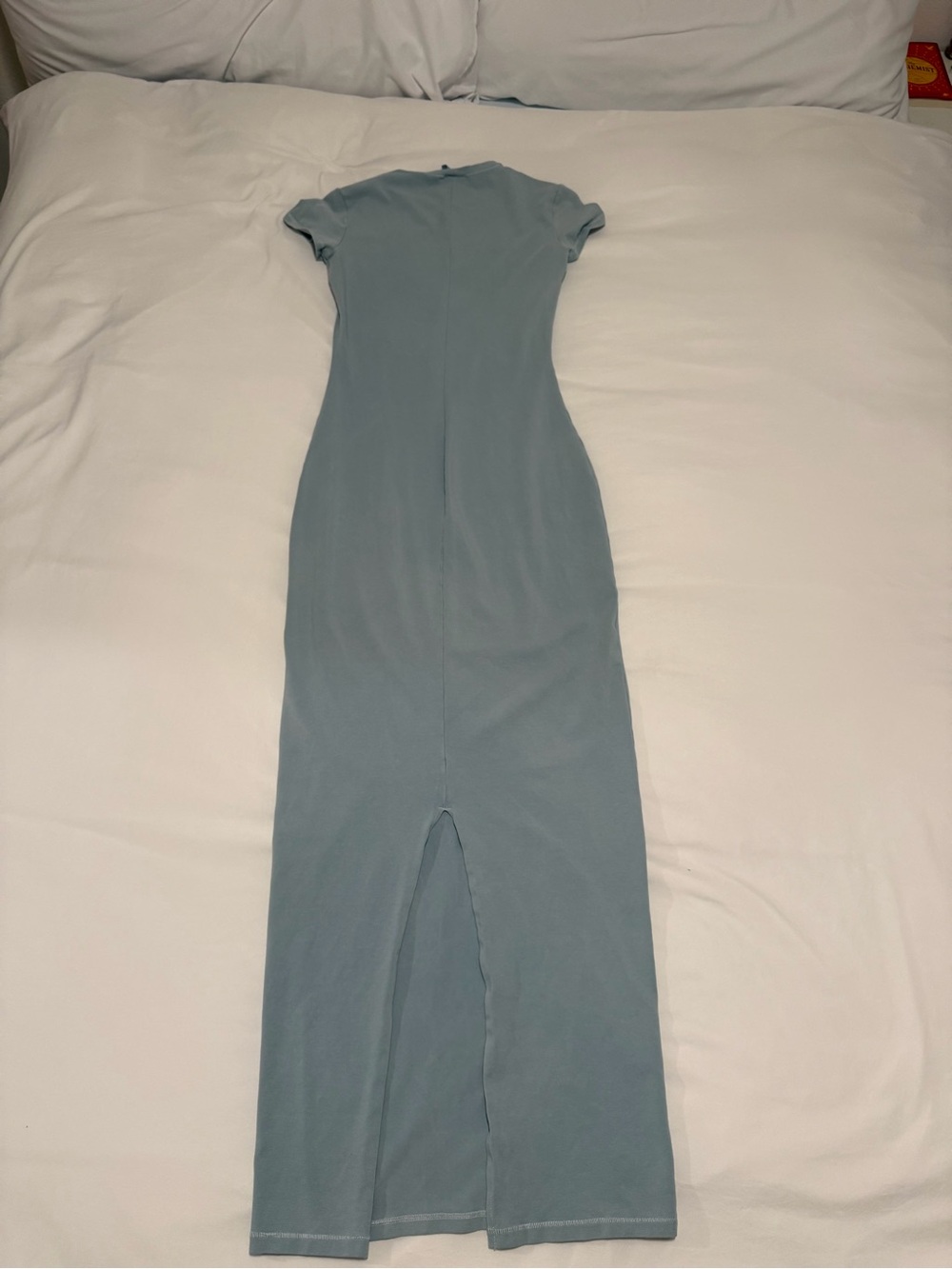 Skims Light Blue T shirt dress